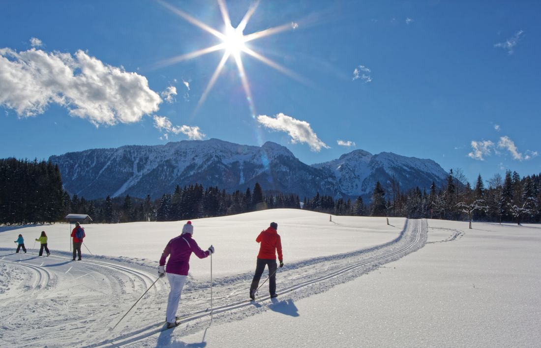 inzell winter leute aktiv langlaufen unterlandloipe_jh