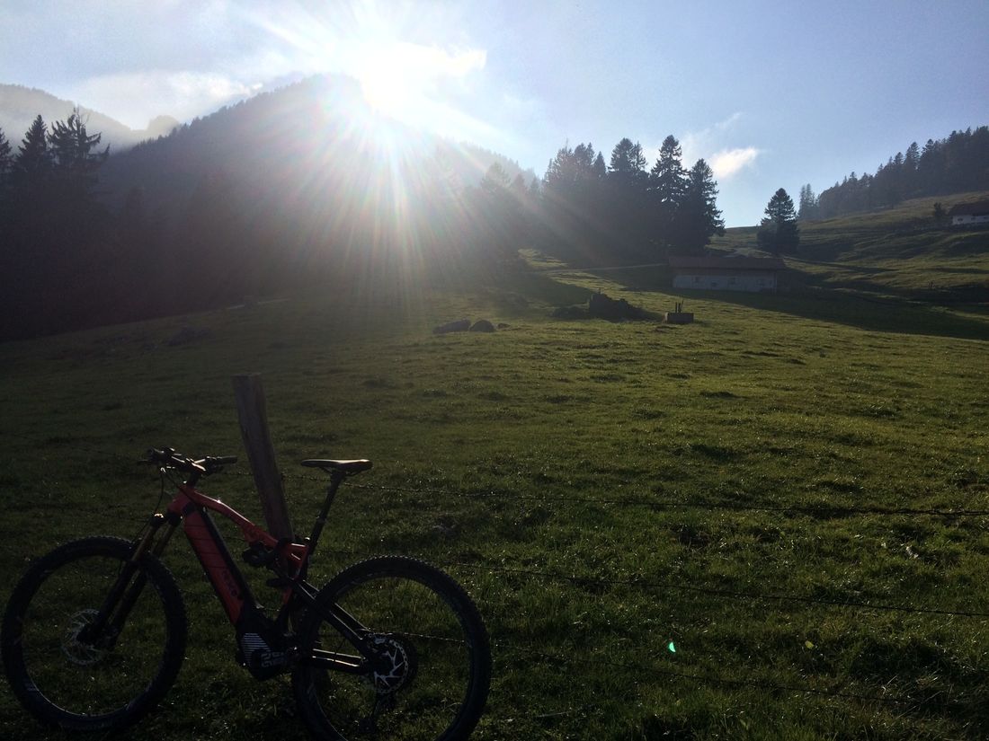 Richtung Staffn-Alm