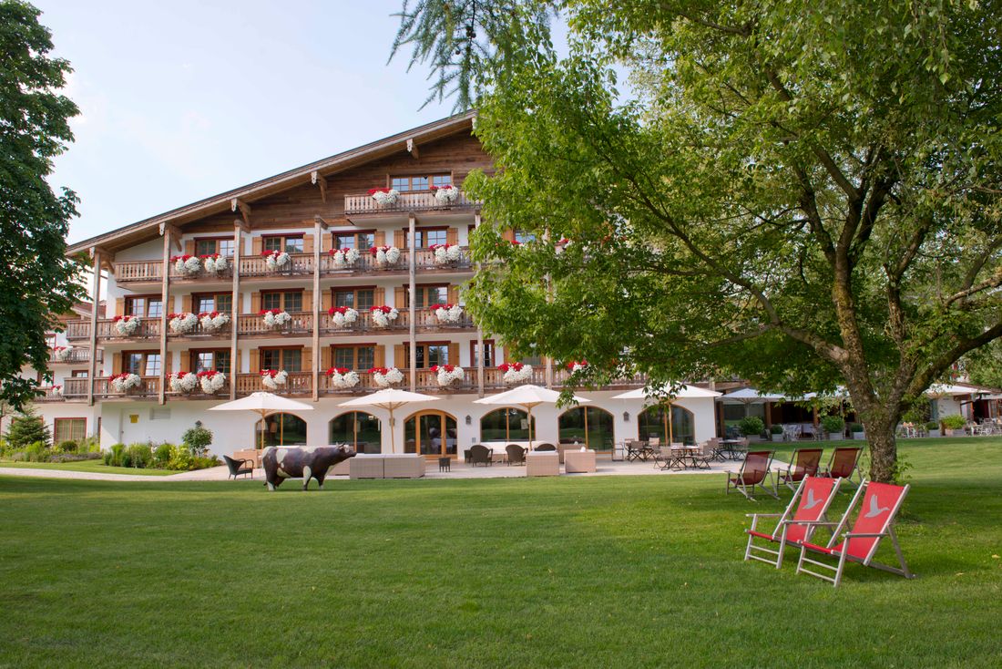 Außenansicht Golf Resort Achental