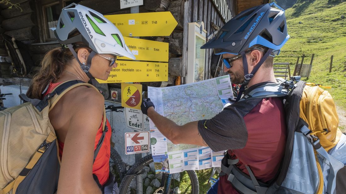 Tour-Info bei der Bründling-Alm