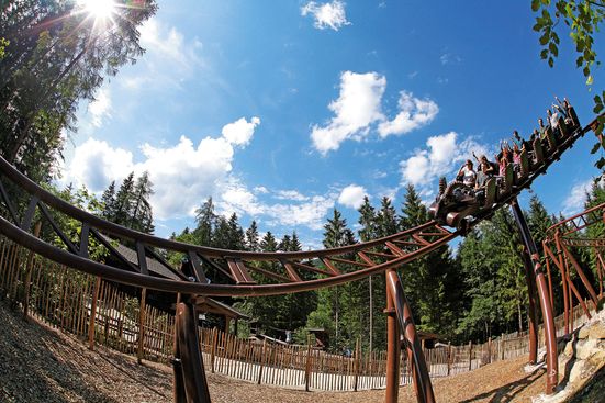 Bergachterbahn Freizeitpark Ruhpolding