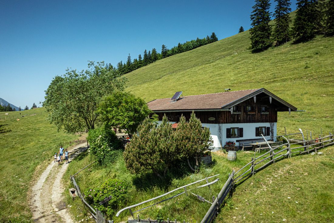 Weissenalm im Grassauer & Rottauer Almgebiet