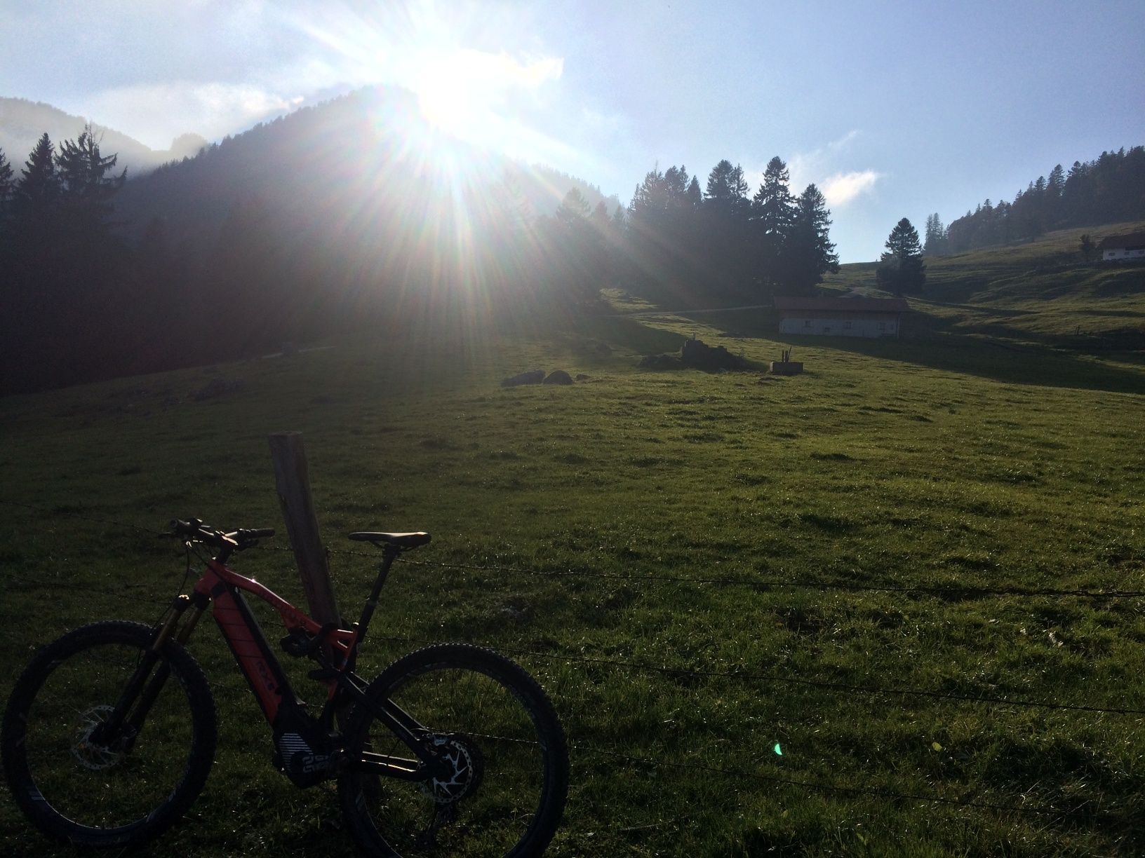 Richtung Staffn-Alm