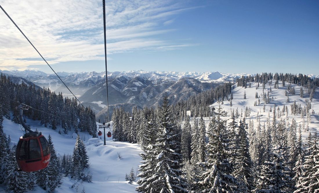 Skigebiet Steinplatte Winklmoosalm