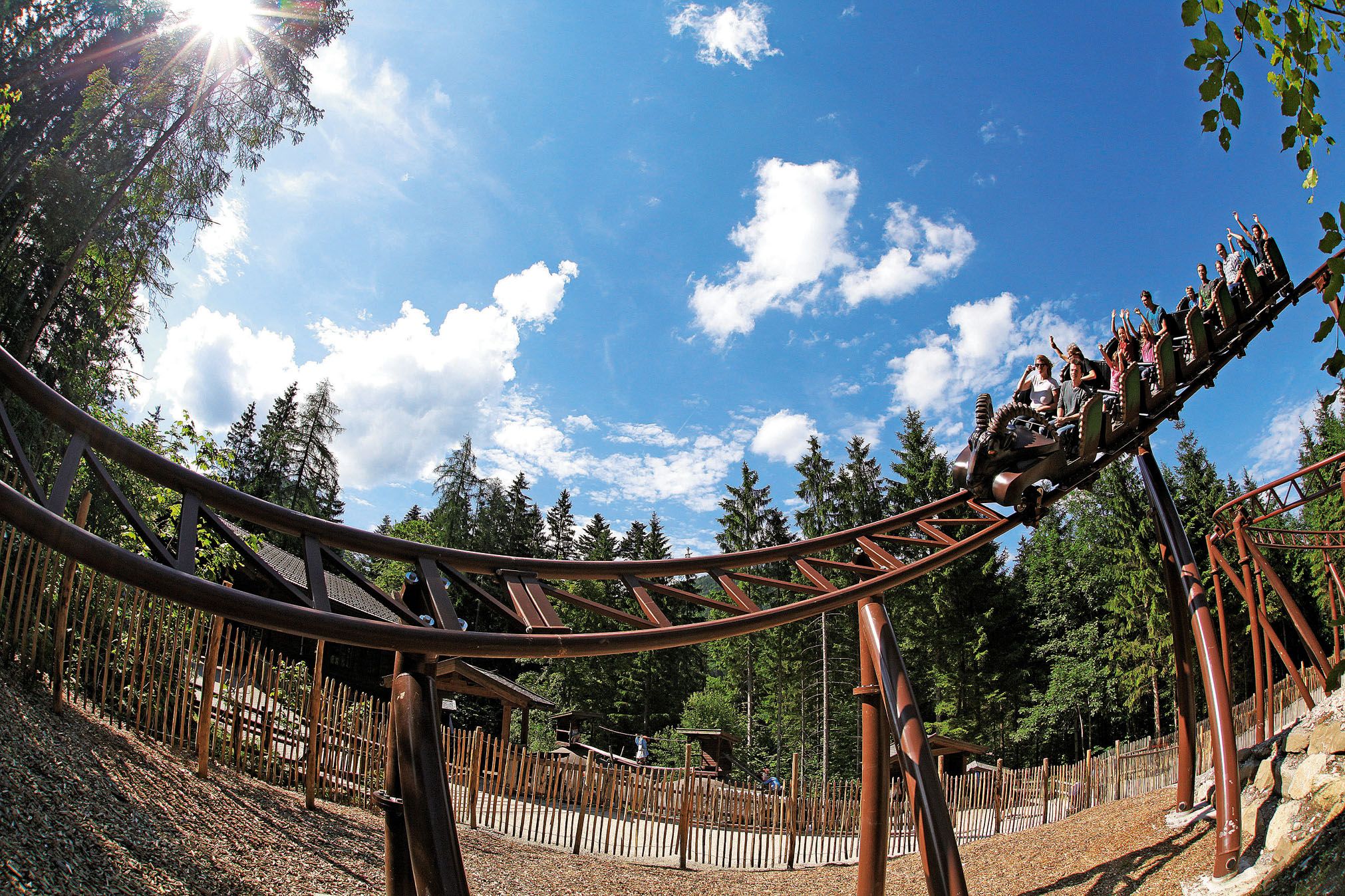 Bergachterbahn Freizeitpark Ruhpolding