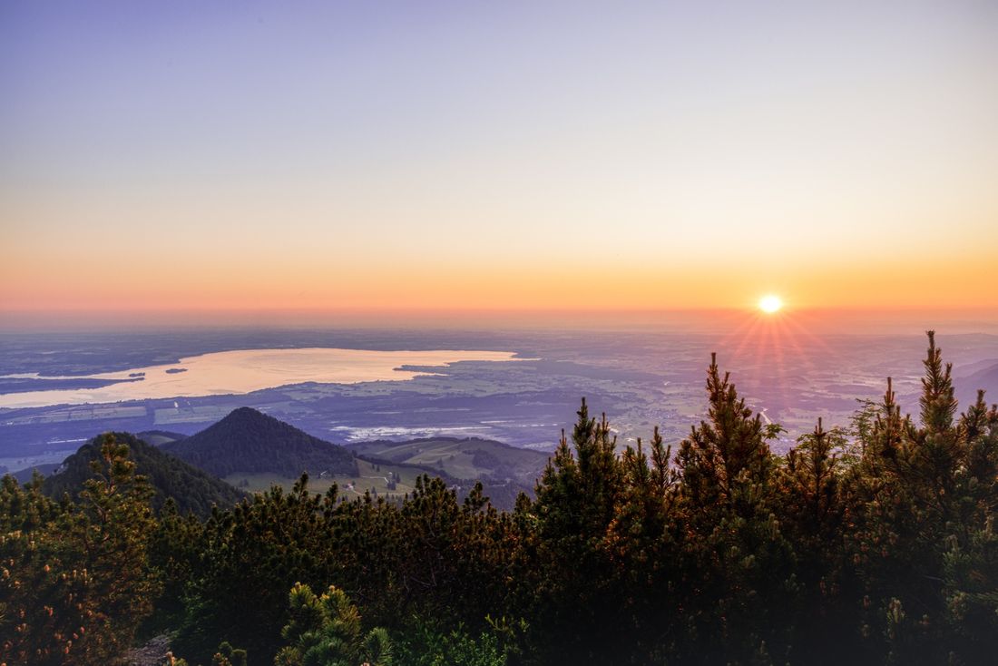 Sonnenaufgang auf der Hochplatte
