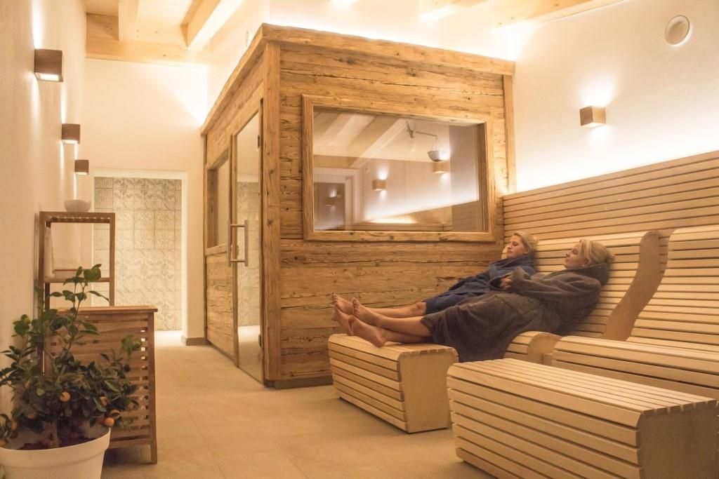 Entspannen bei der Sauna