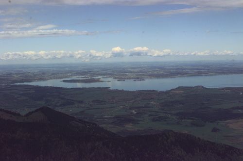 Blick zum Chiemsee